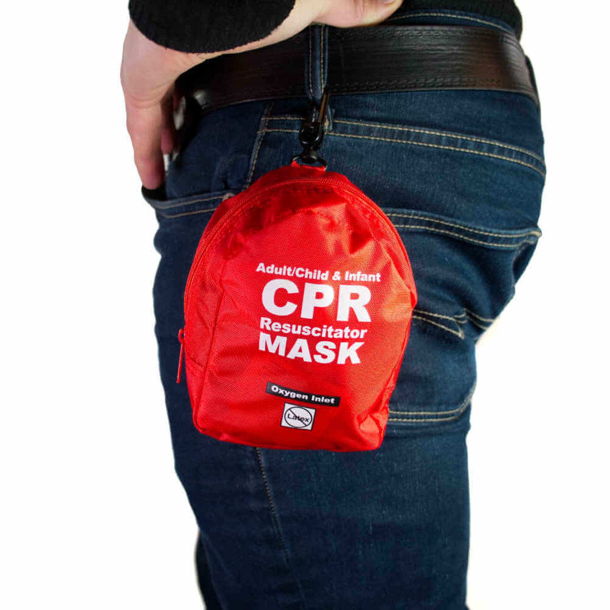 Case of 50 CPR Rescue Masks, Adult/Child & Infant, Soft Case, WNL Safety