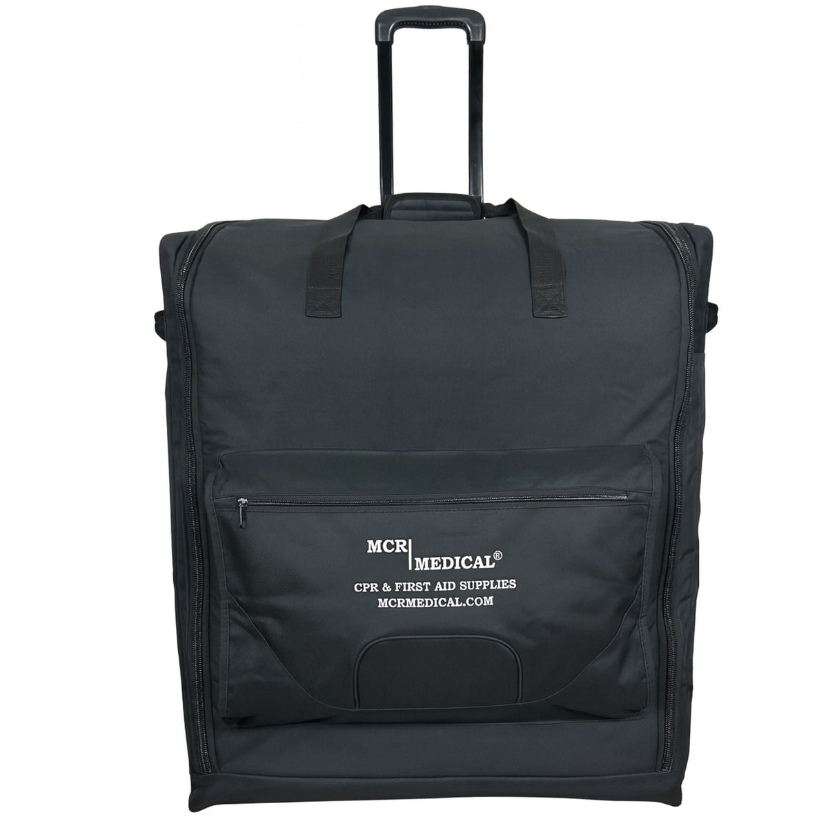 CPR Adult Manikin 4-Pack w. Feedback, AED UltraTrainers, Carry Bag w. Wheels