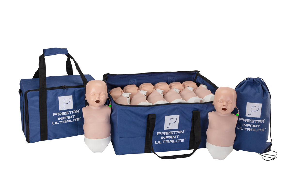 PRESTAN Ultralite CPR Manikin 12-Pack, Infant, WITH Feedback