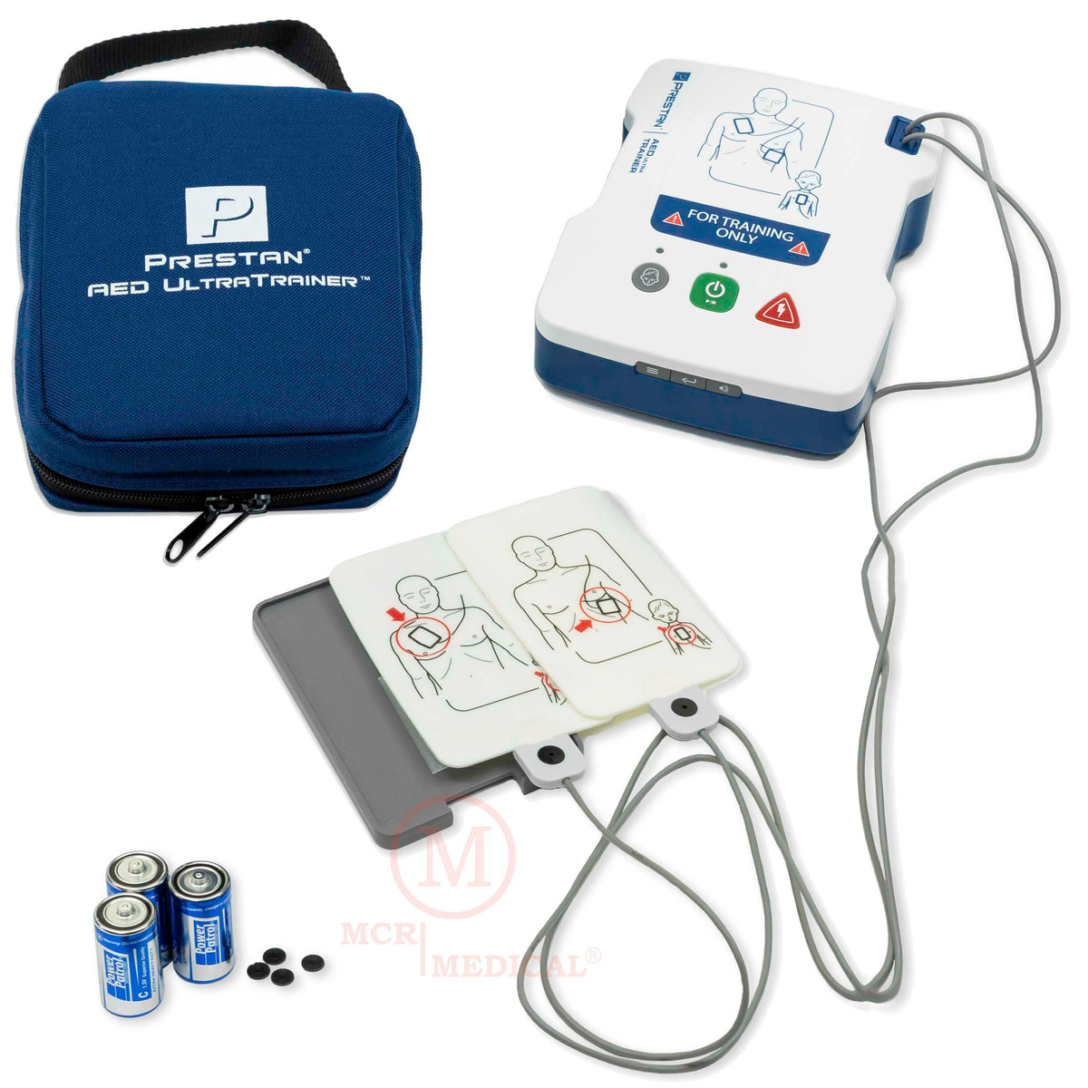 Adult and Infant CPR Manikin Kit with Feedback, PRESTAN UltraTrainer, and MCR Accessories