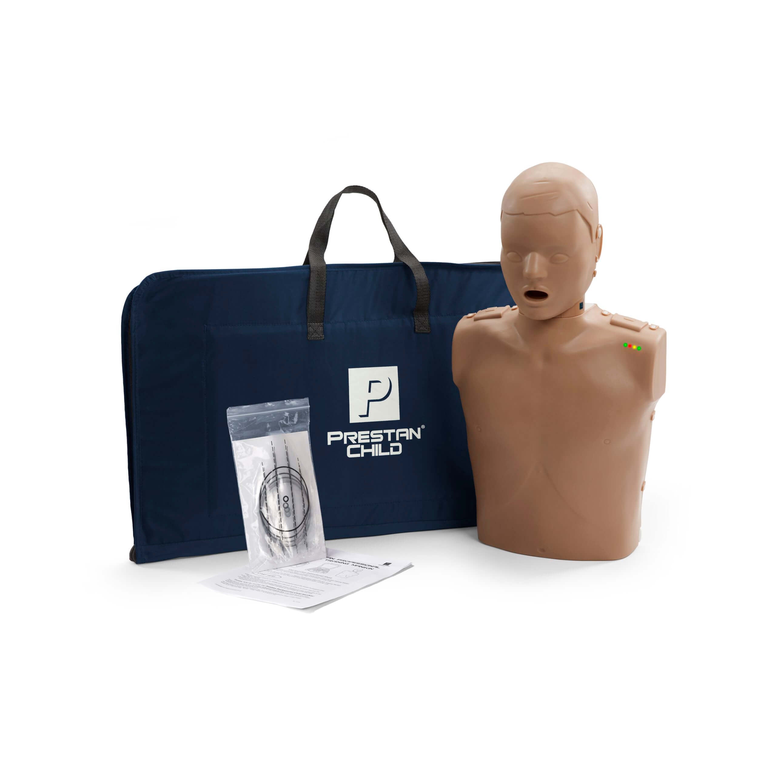 Child CPR Manikin WITH Feedback, DARK TONE, Prestan # PP-CM-100M-DS