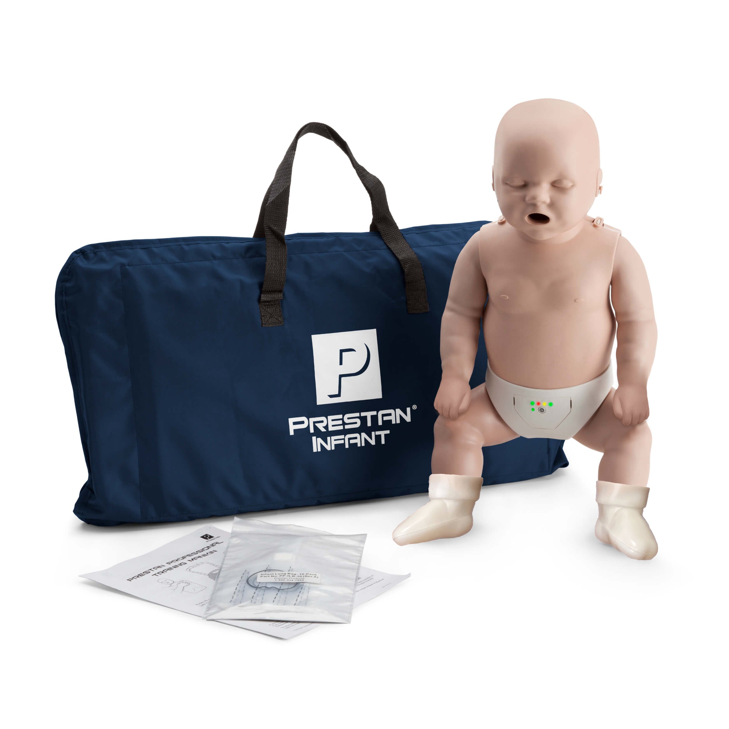Adult Female and Infant CPR Manikin Kit with Feedback, PRESTAN UltraTrainer, and MCR Accessories