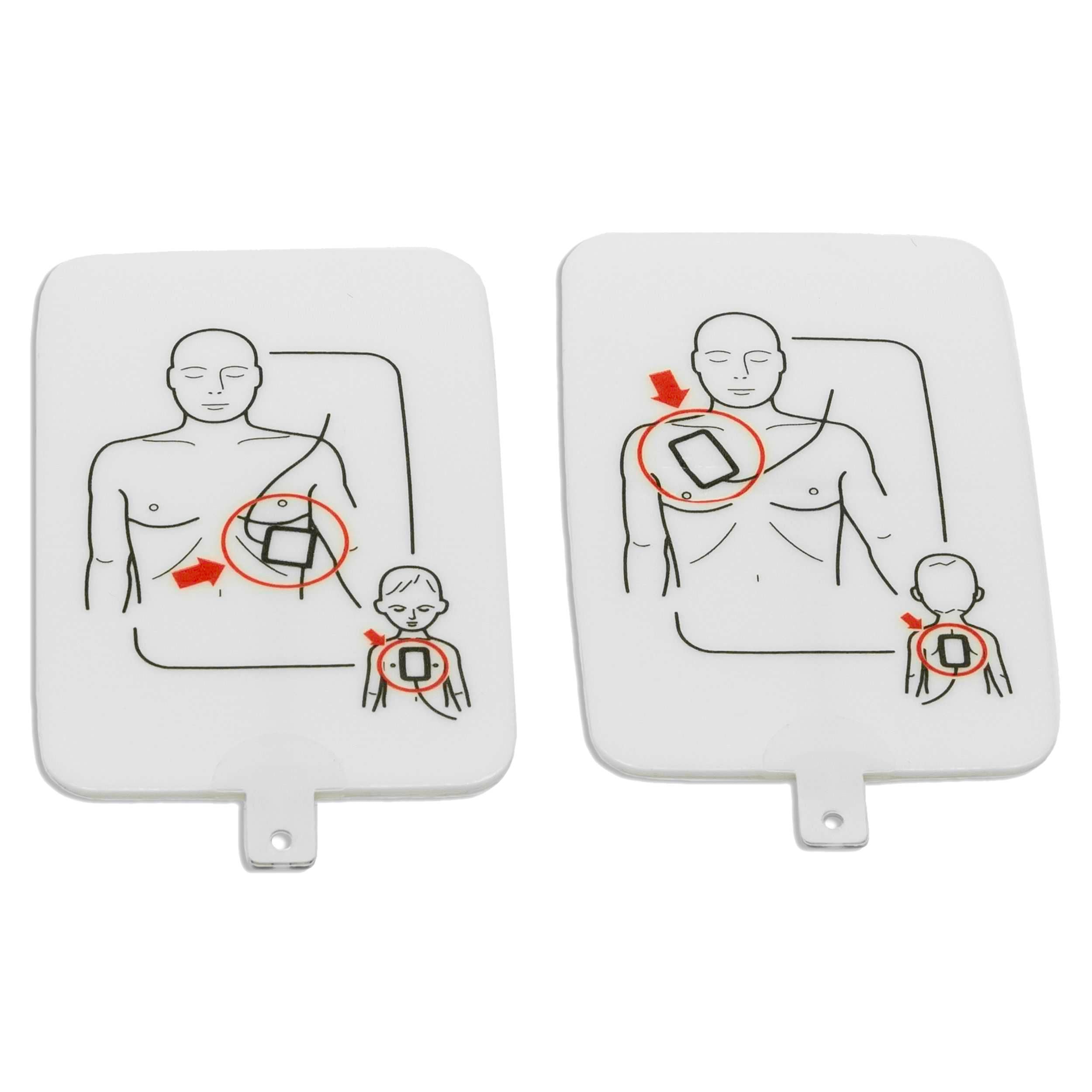 Set of AED UltraTrainer & Trainer Plus Pads, PRESTAN