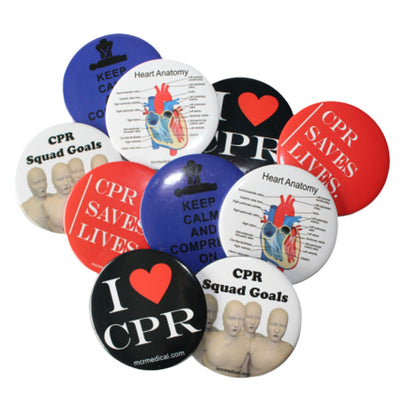 Novelty Grab Bag (8-10 pcs buttons/wristbands/keychains)