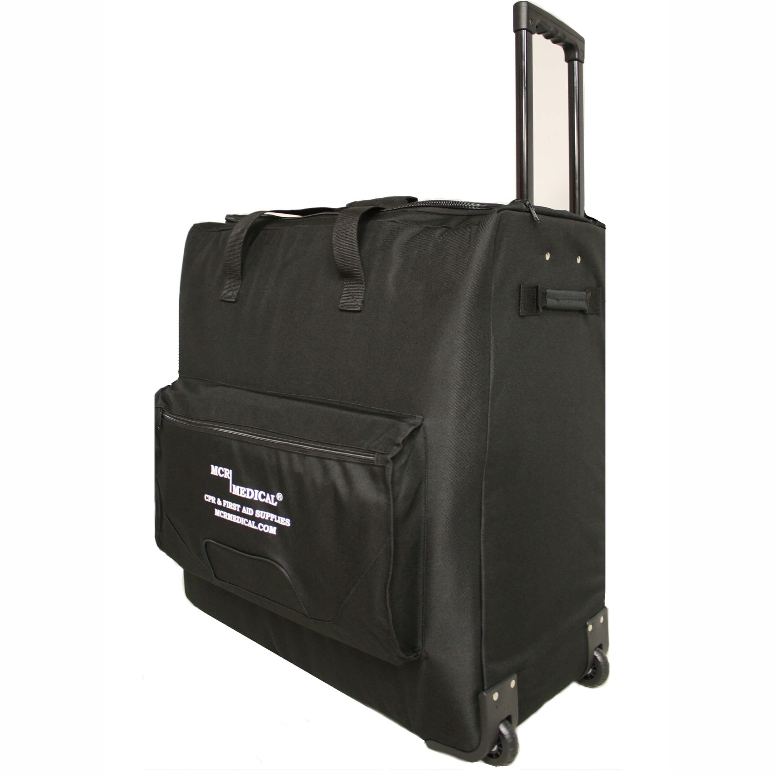 CPR Manikin 4-Pack Adult and 4-Pack Infant w. Feedback, AED UltraTrainers, Carry Bag w. Wheels