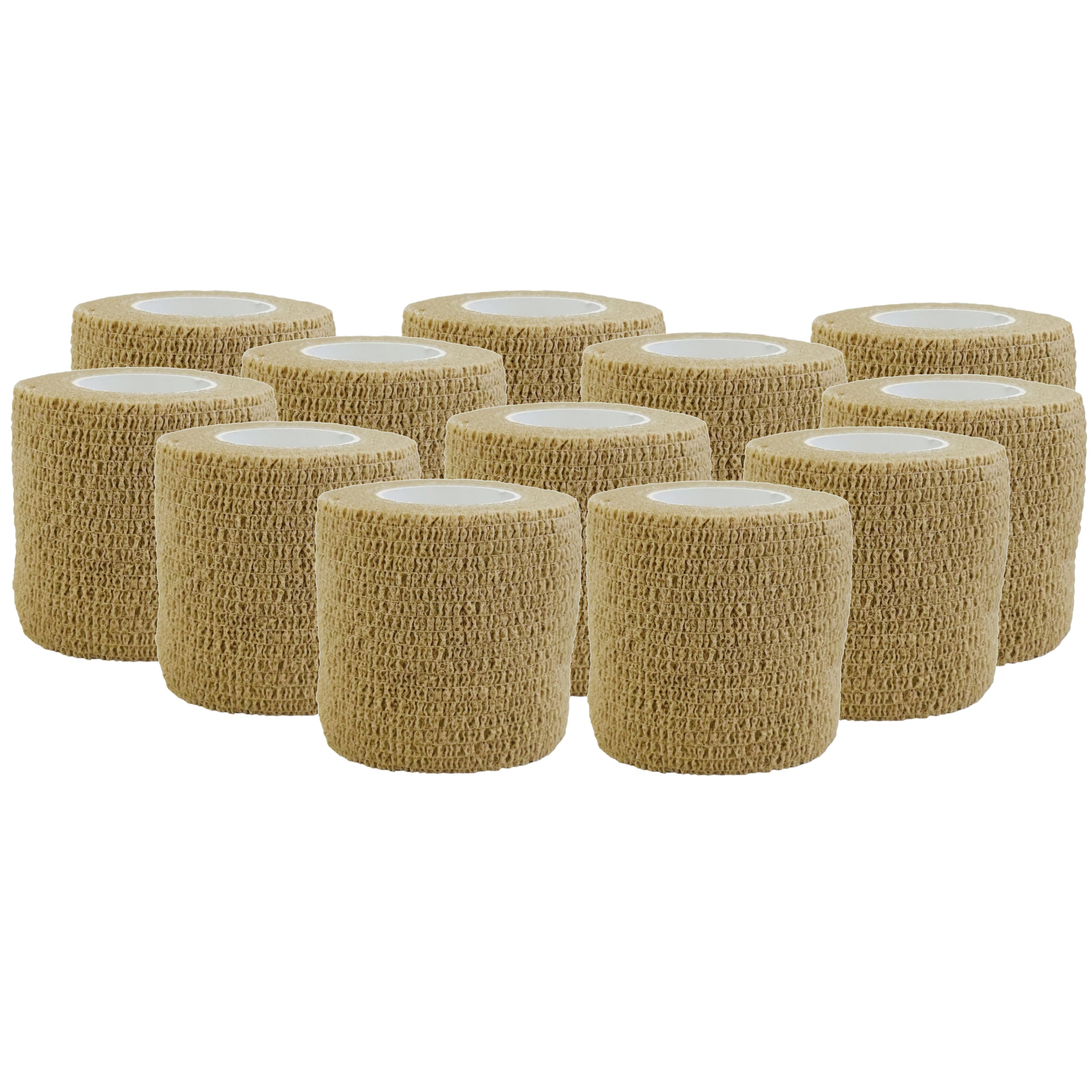 Cohesive Bandage - Self-adhering Bandage Tape-12pk