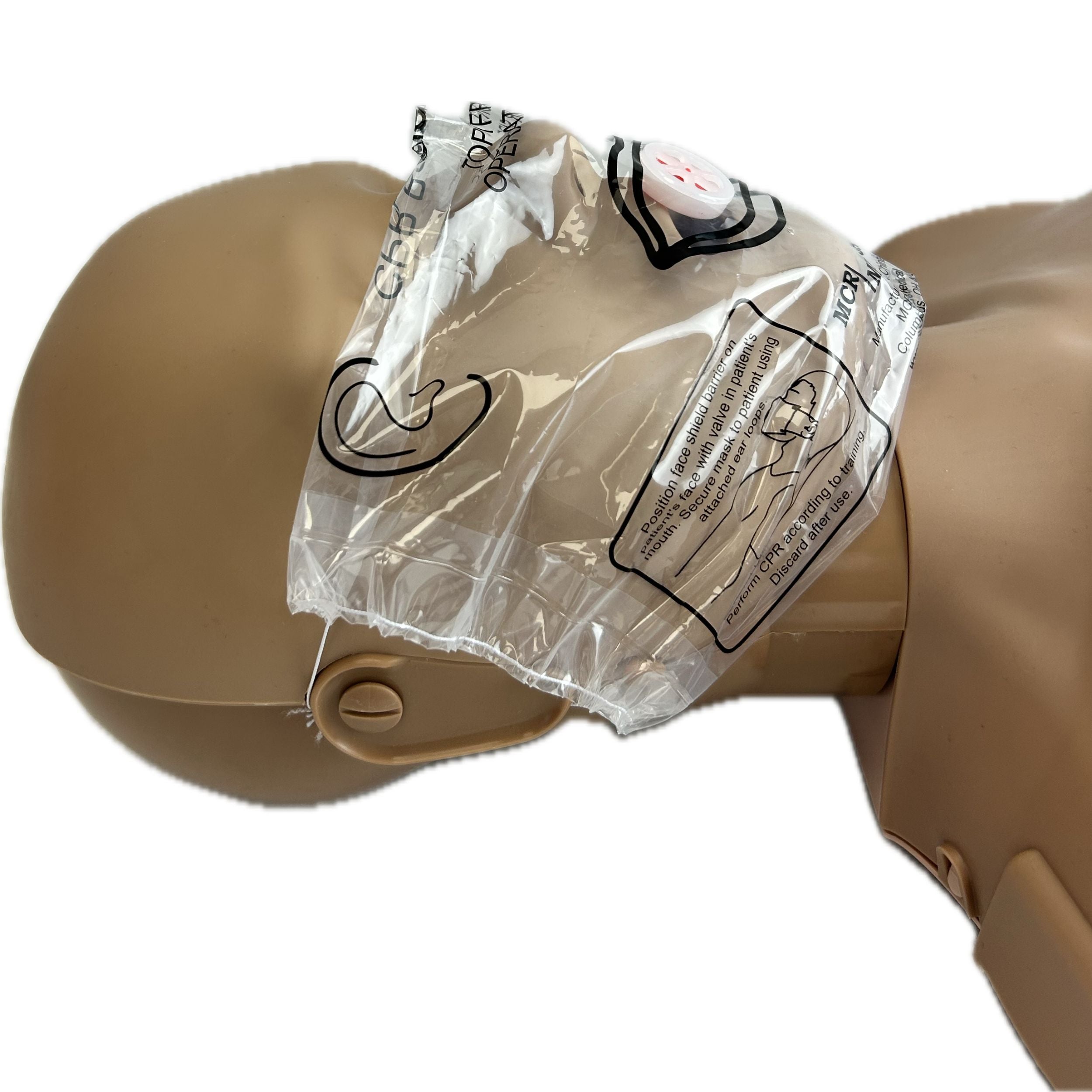 CPR Mask Keychain, MCR Medical