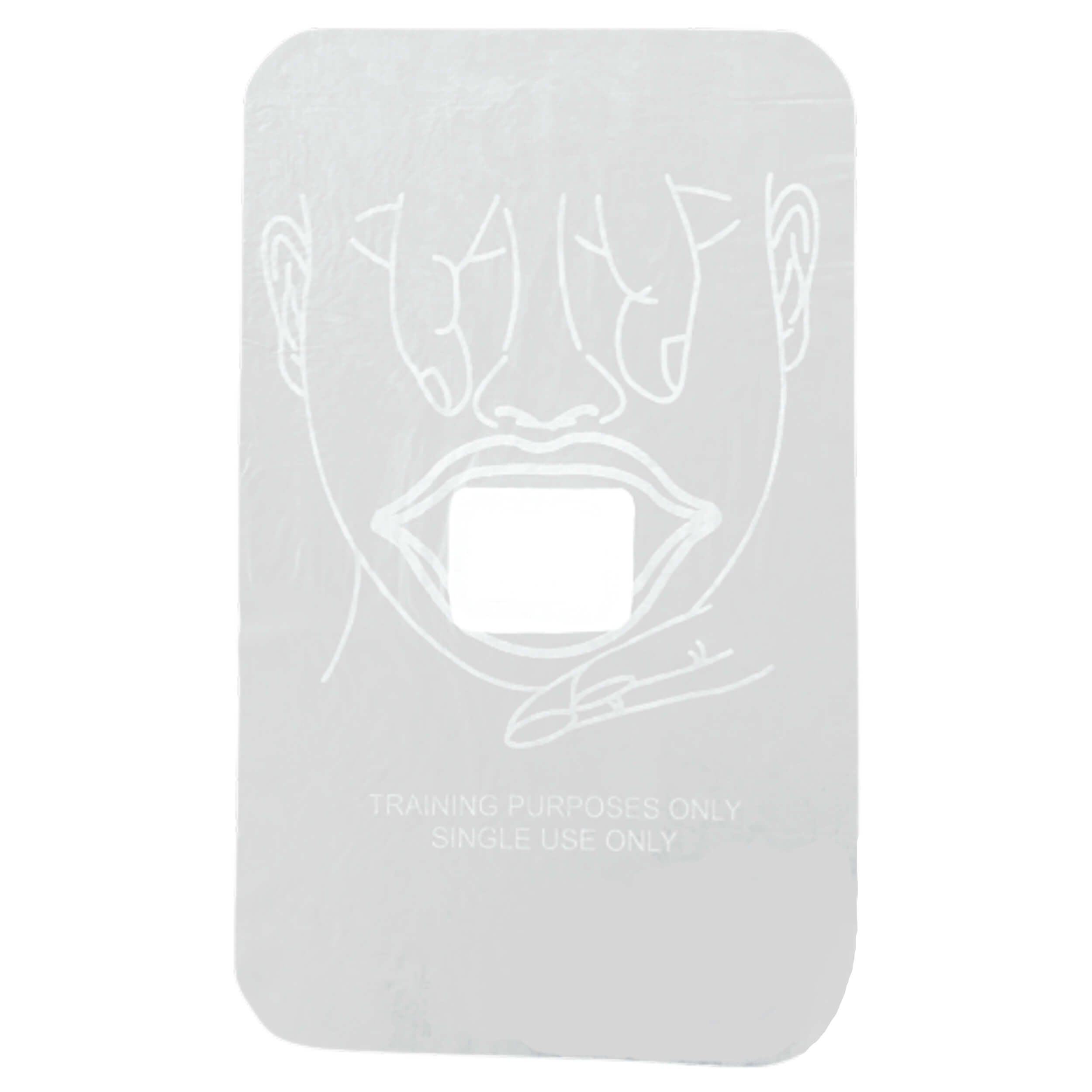 Pack of 200 CPR Practice Shields, MCR