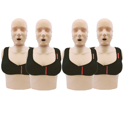 ManiBra CPR Female Manikin Bra, 4-Pack