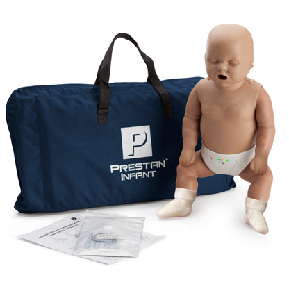 CPR Training Kit w. Adult & Infant Manikin WITH Feedback & AED UltraTrainer, DARK TONE