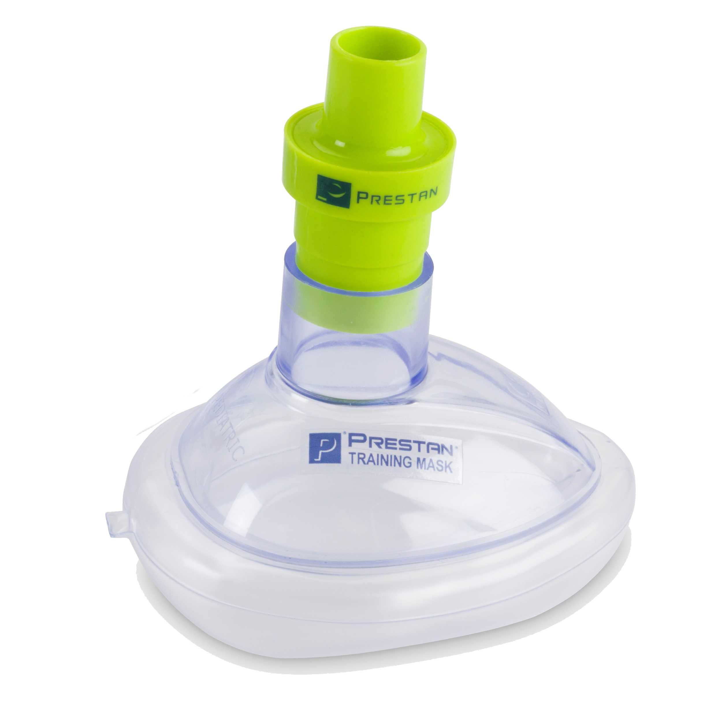 Pack of 10 INFANT Training CPR Pocket Resuscitator Masks with Valves, PRESTAN