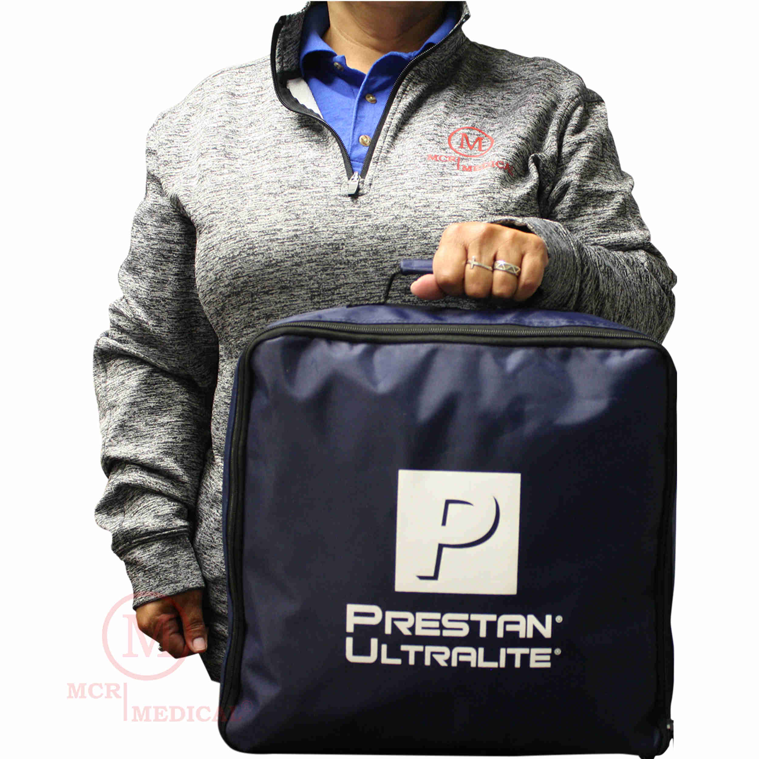 CPR Training Kit w Prestan Ultralite CPR Manikin w/ Feedback, Practi-Trainer Essentials AED Trainer,