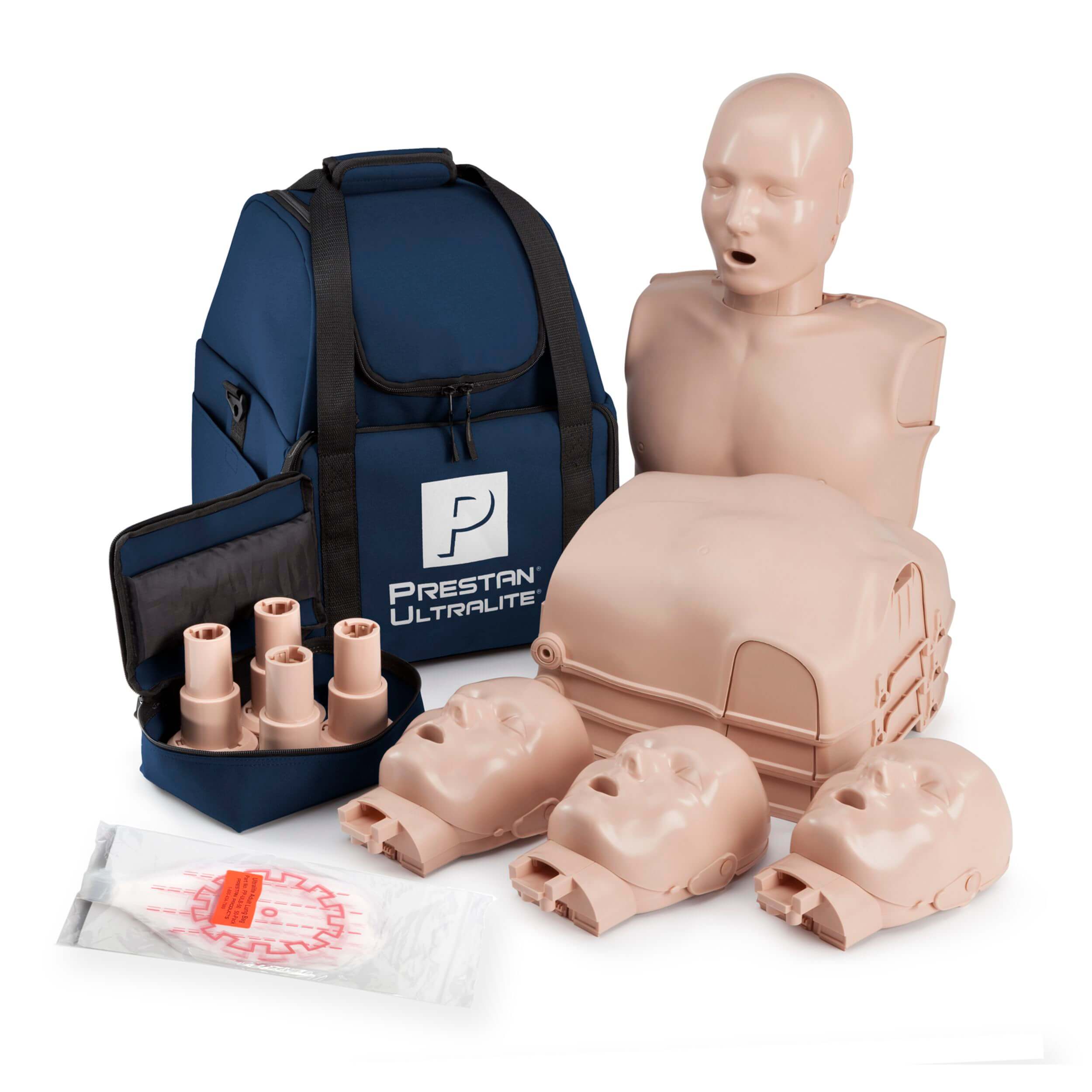 4-Pack of Prestan Ultralite CPR Manikins, Adult