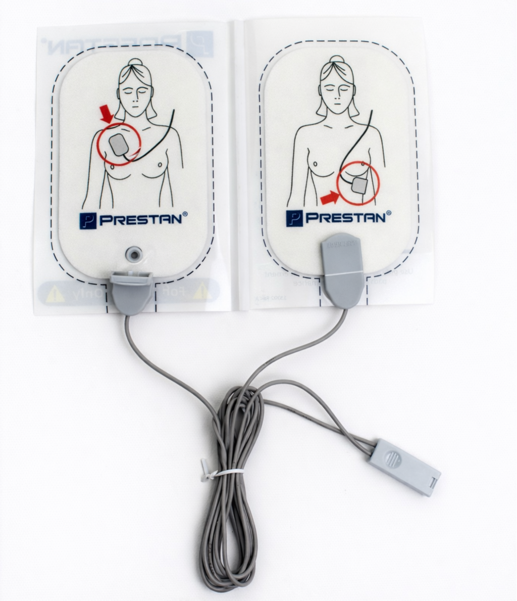 PRESTAN AED trainer pads-Raizor-training pads with cable
