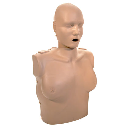 4-Pack Adult and Female CPR Manikin WITH Feedback, DARK TONE, PRESTAN