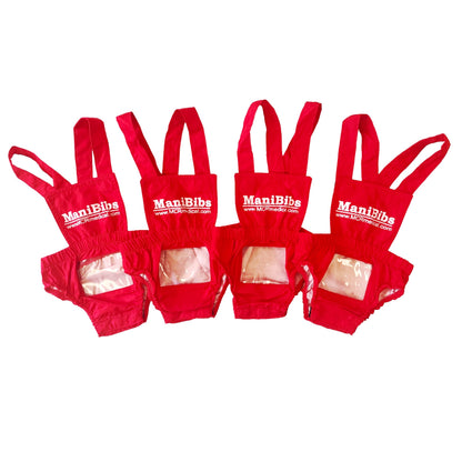 MCR medical-Mani bibs-4 pack of infant manikin bibs only  
